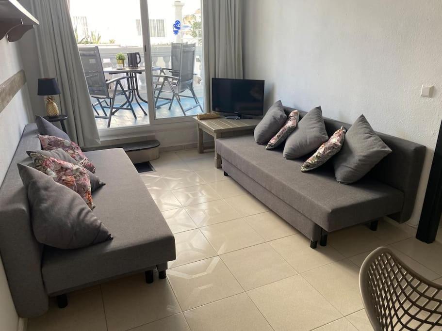 Apartamento Europa Con Terraza Blanes Luaran gambar
