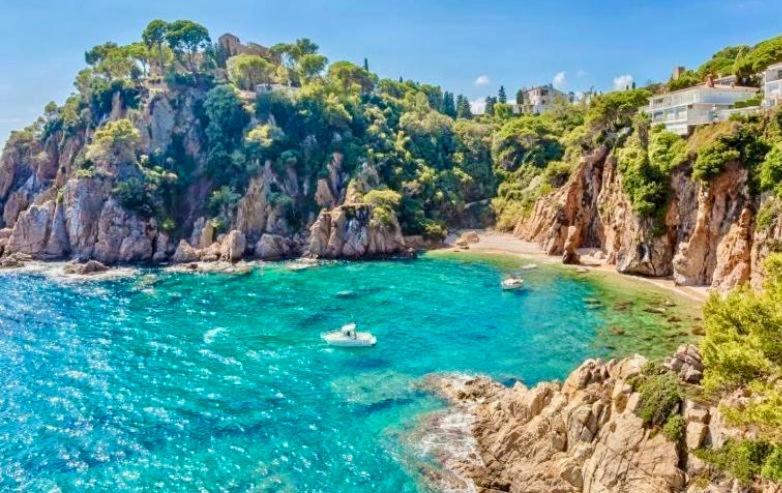 Apartamento Europa Con Terraza Blanes Luaran gambar