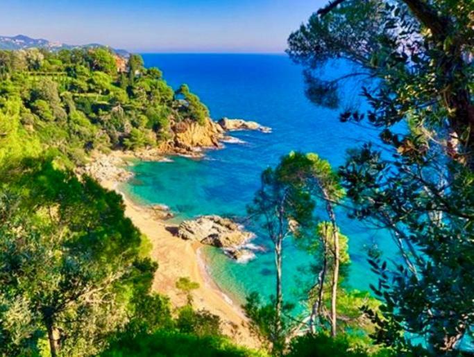 Apartamento Europa Con Terraza Blanes Luaran gambar