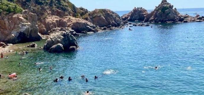 Apartamento Europa Con Terraza Blanes Luaran gambar